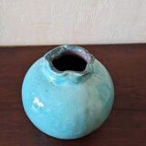 Signed ball vase