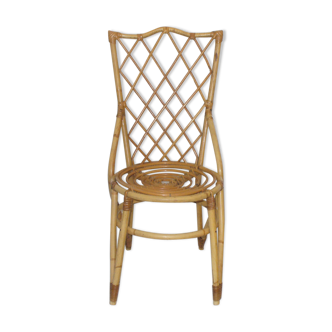 1950s rattan chair