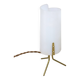 Mid-Century Italian Plastic and Brass Table Lamp