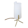 Mid-Century Italian Plastic and Brass Table Lamp