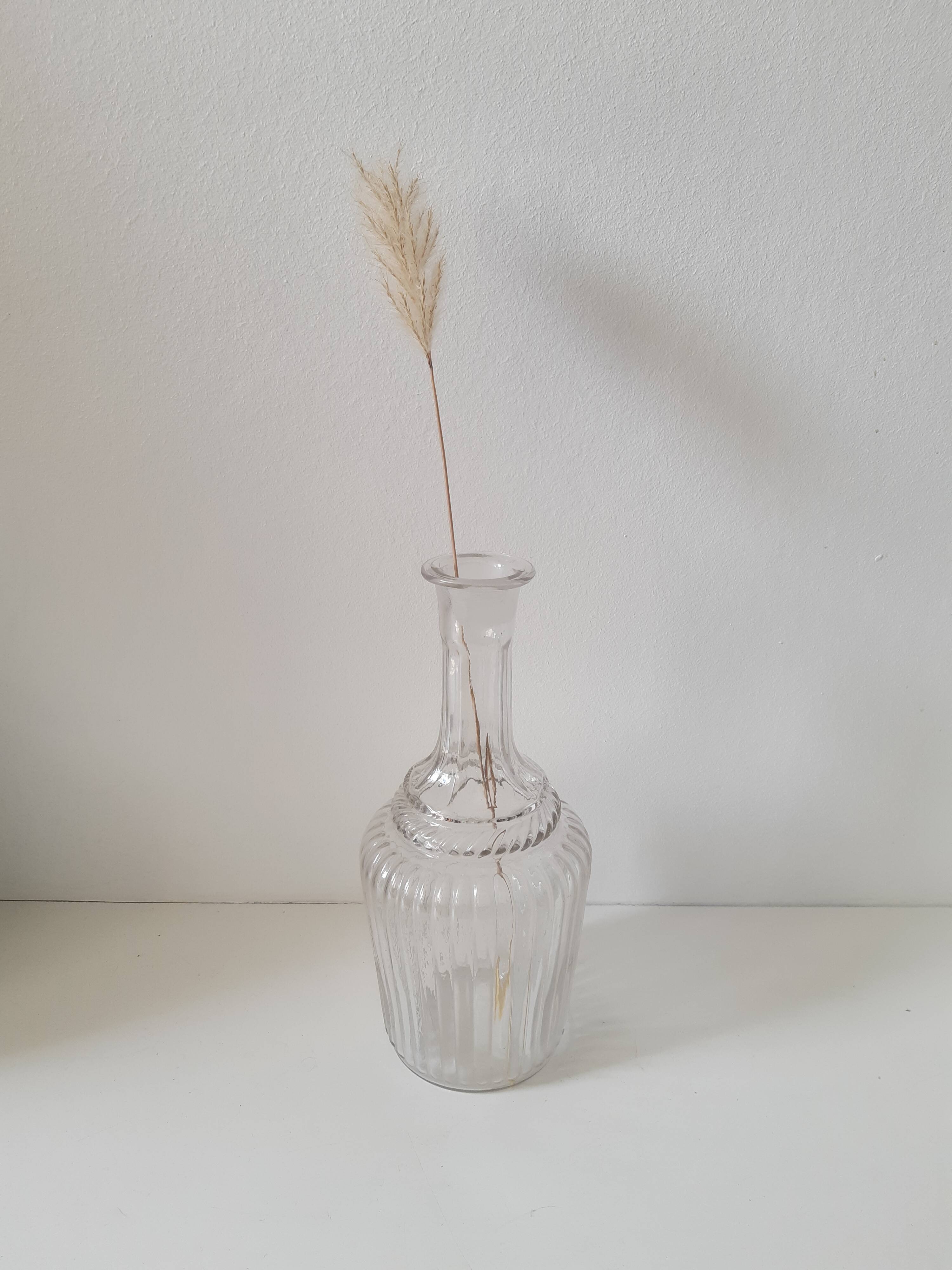 Vintage glass bottle