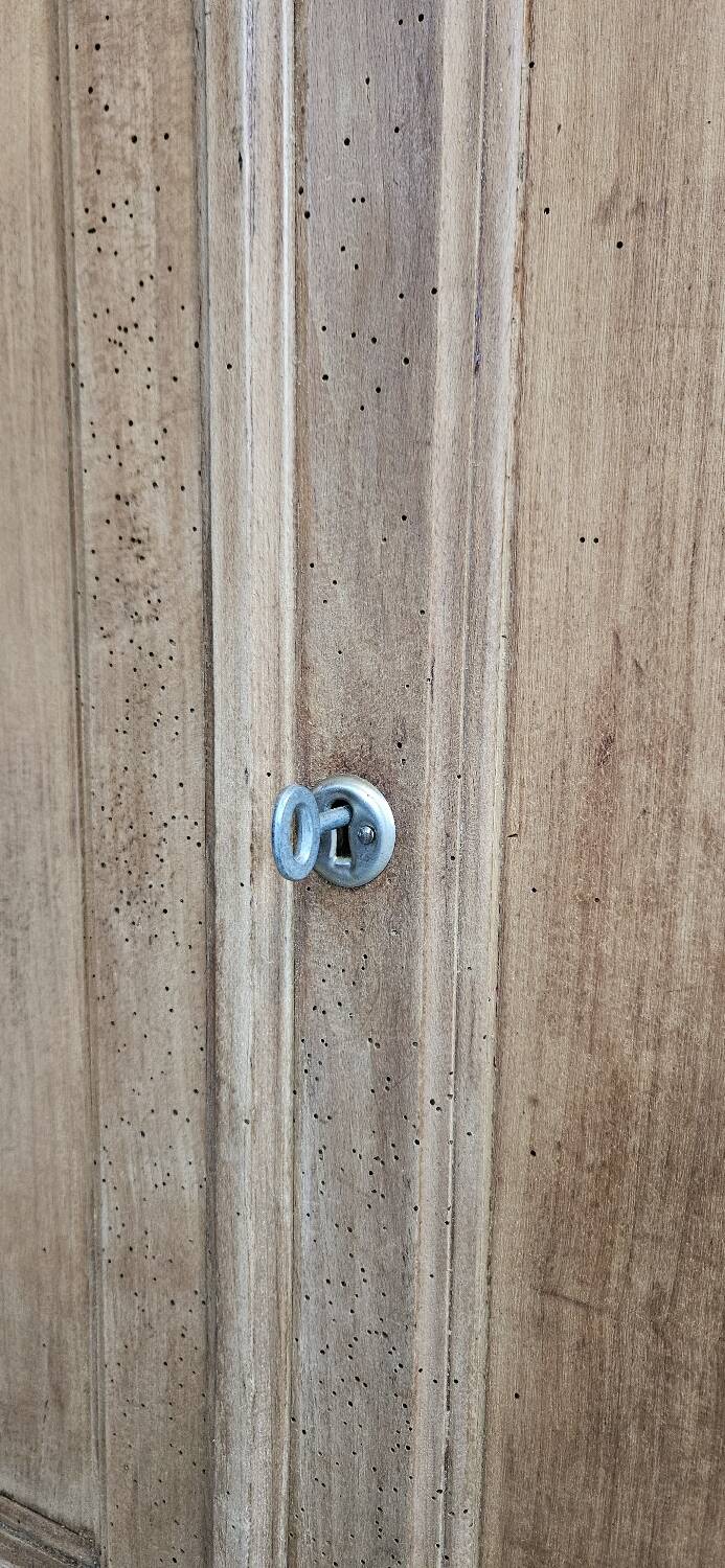 Old sideboard Parisian vintage wooden furniture