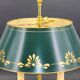 Empire Style Bouillotte Lamp in Gilded Bronze with Three Lights "Lucien Gau"