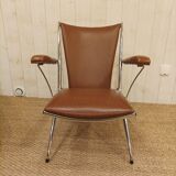 Fauteuil pliant en skaï