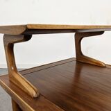 Table basse, d'appoint moderniste par Lane USA, vers 1950