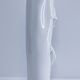 Designer porcelain lizard roll vase