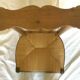 Pray god in massive cherry tree, 20th century straw bottom Prayer chair