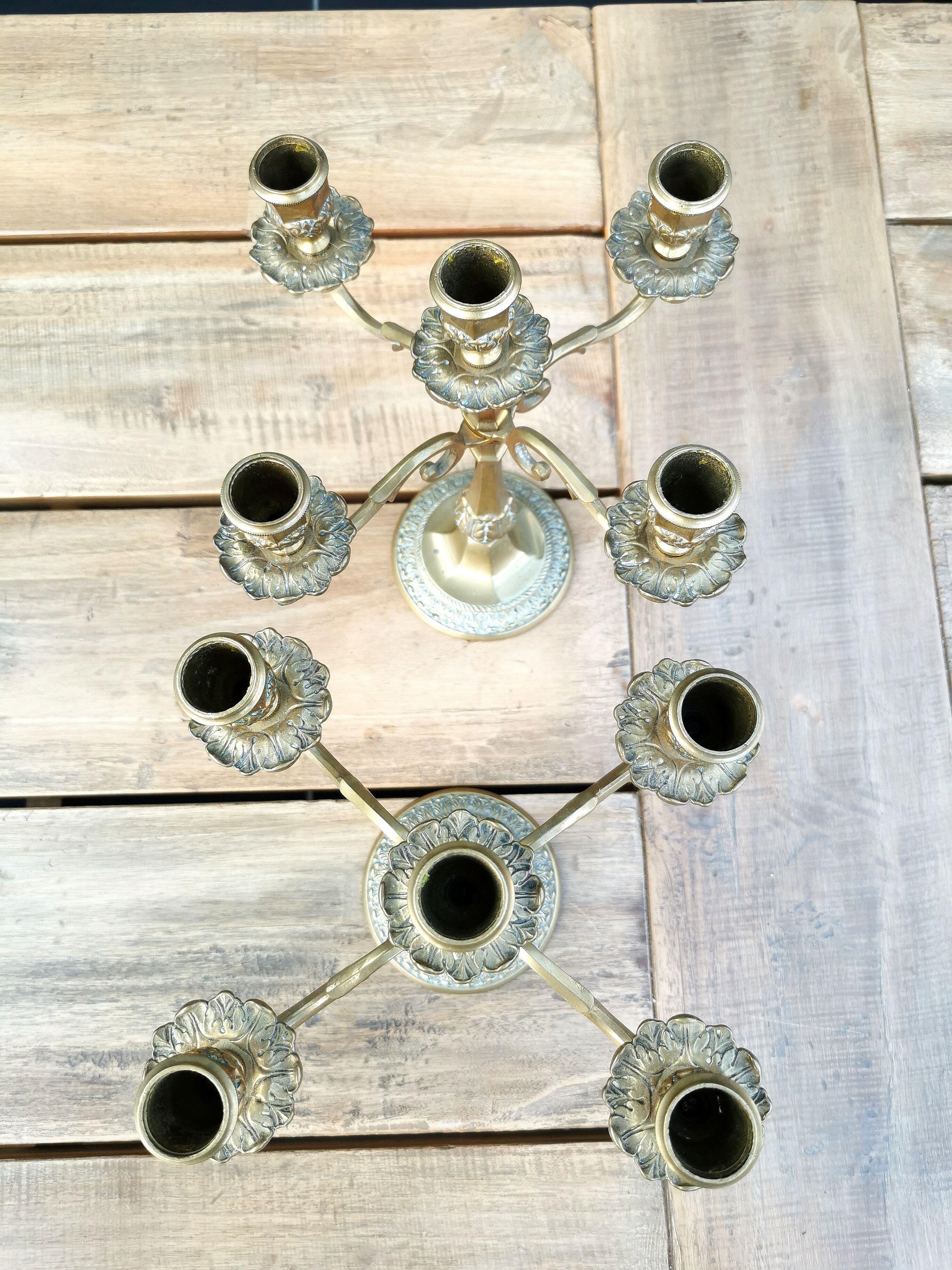 Paire de chandeliers