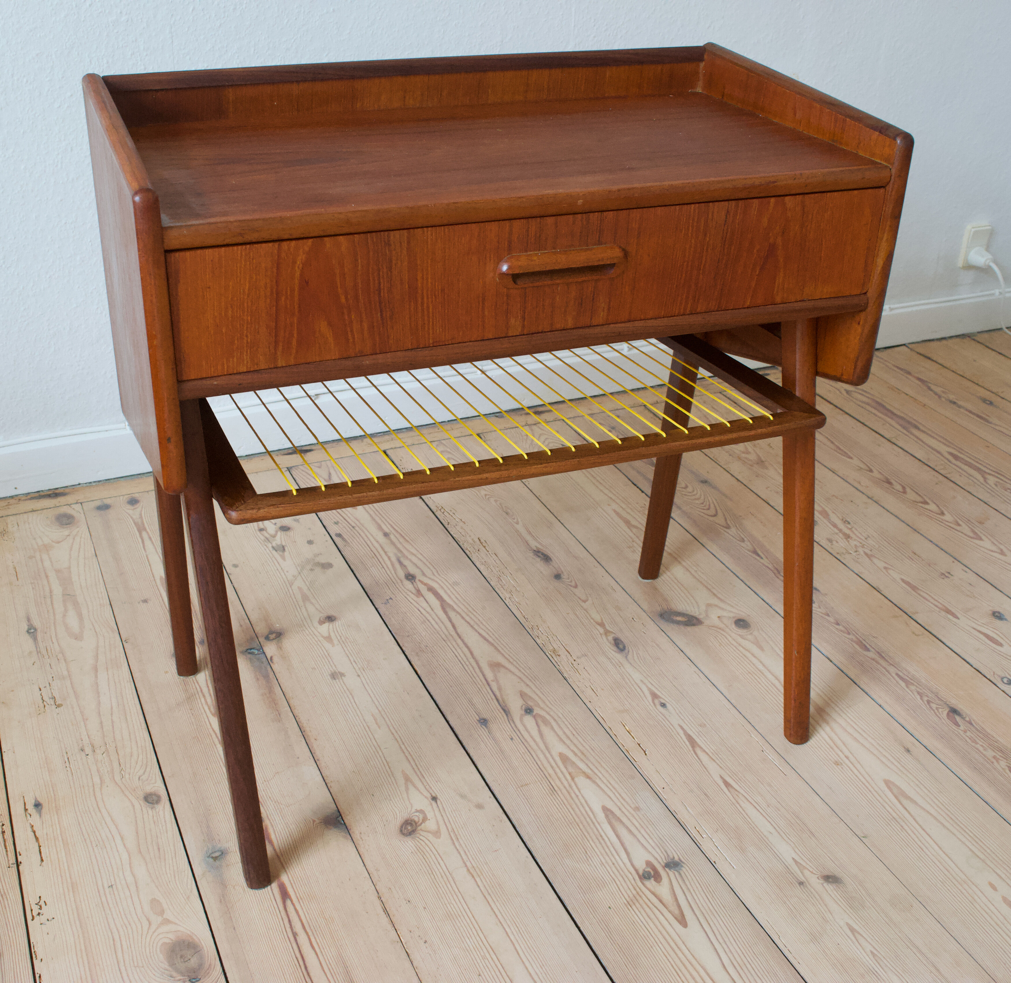 Danish Mid-Century Teak Night Stand/Entry Table, 1950s.