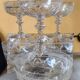 9 crystal champagne coupes