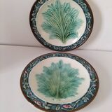 Two Longchamp earthenware plates.