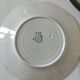 Set of 4 vintage summer fruit dessert plates.