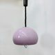 Mid-century purple plastic hanging lamp Harvey Guzzini for Meblo, 1970s