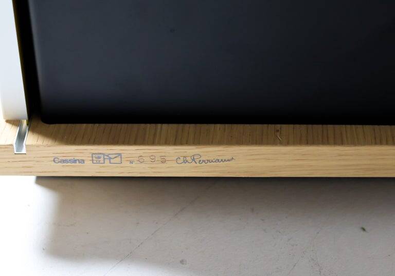Cassina "Nuage" shelving unit by Charlotte Perriand — numbered edition no. 695
