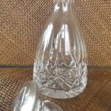 Carafe and 2 Whiskey glasses