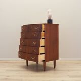 Walnut chest of drawers, Danish design, 1970s, production: Denmark