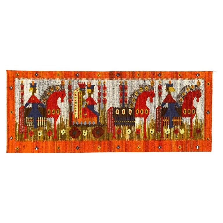 Mid-century Polish tapestry