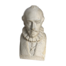 Bust of Montaigne in plaster