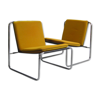 Pair of BB heaters by Guy Bernard for Meurop, 1970