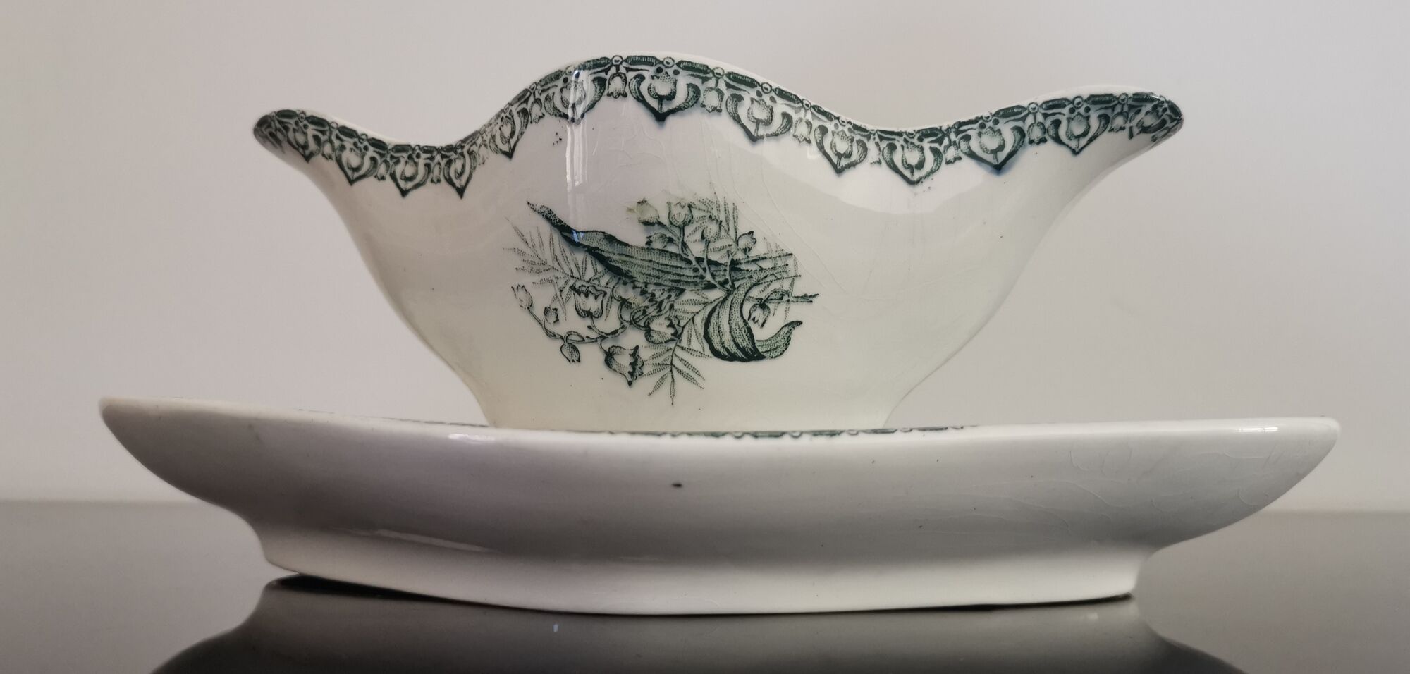 Old sauter Iron Earth St Amand model Lily of the valley