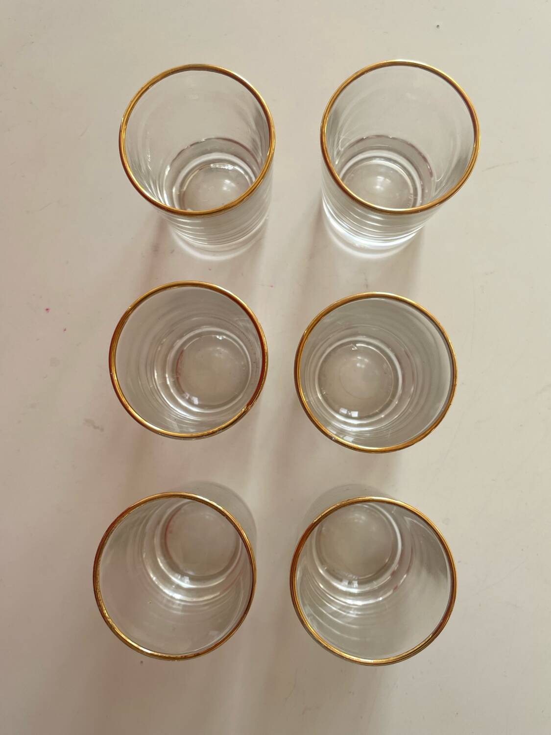 Set of 6 shot glasses