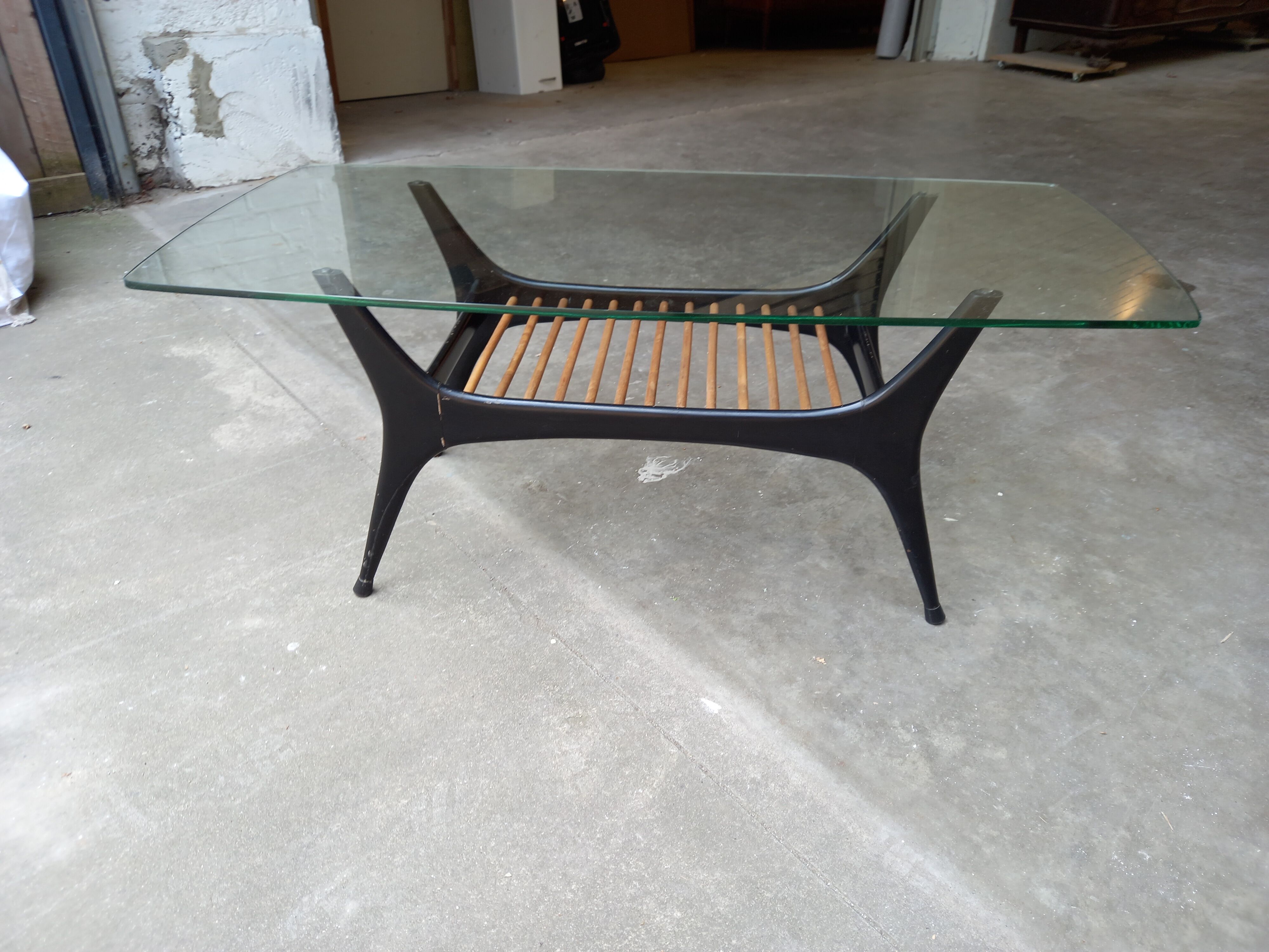 Alfred Hendrickx coffee table for Belform model 208 from 1955