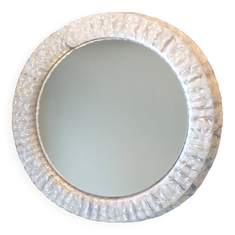 Retractable illuminated Hillebrand mirror