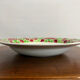 Hollow round dish sarreguemines art nouveau