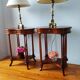 Pair of classic bedside tables.