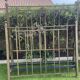 Brass bed