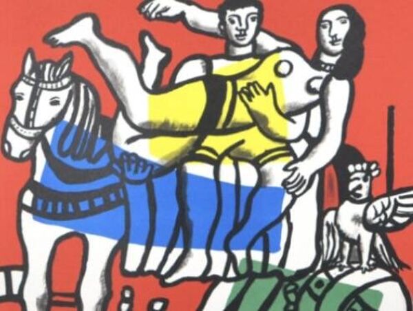 Impression lithographique Fernand leger