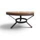 Ceramic coffee table from Vallauris signed DRAC from the 1960s.