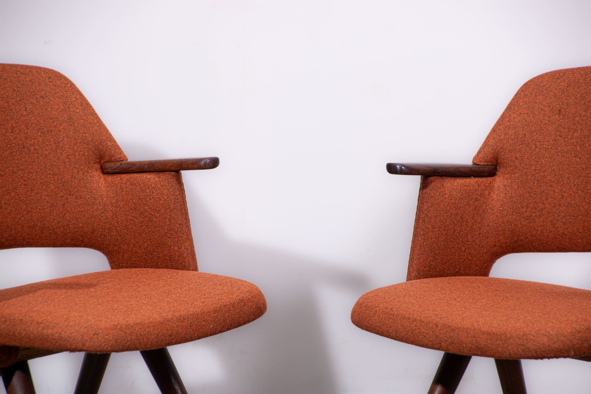 FT30 chairs designed by Dutch designer Cees Braakman for Pastoe. Circa 1950
