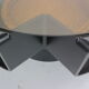 Space Age Ufo coffee table by Jean Maneval, Meubilier De France, 1960