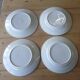 4 old flat plates Terre de fer