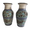 Pair of Art Deco Kéramis vases