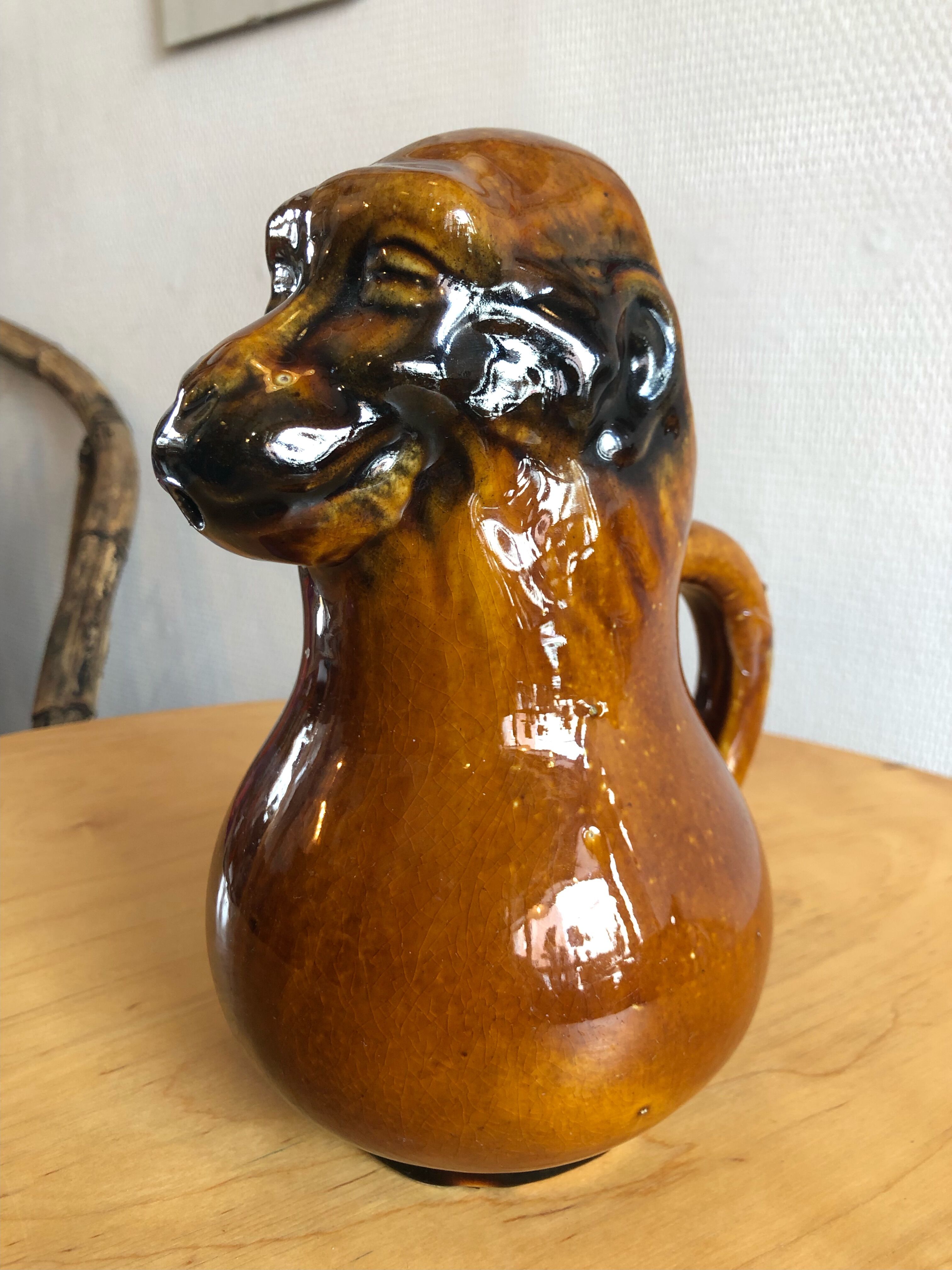 Monkey pitcher in slurry