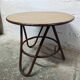 Table basse ronde en rotin