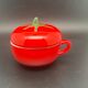 Sotable cup duo with tomato and pumpkin lid