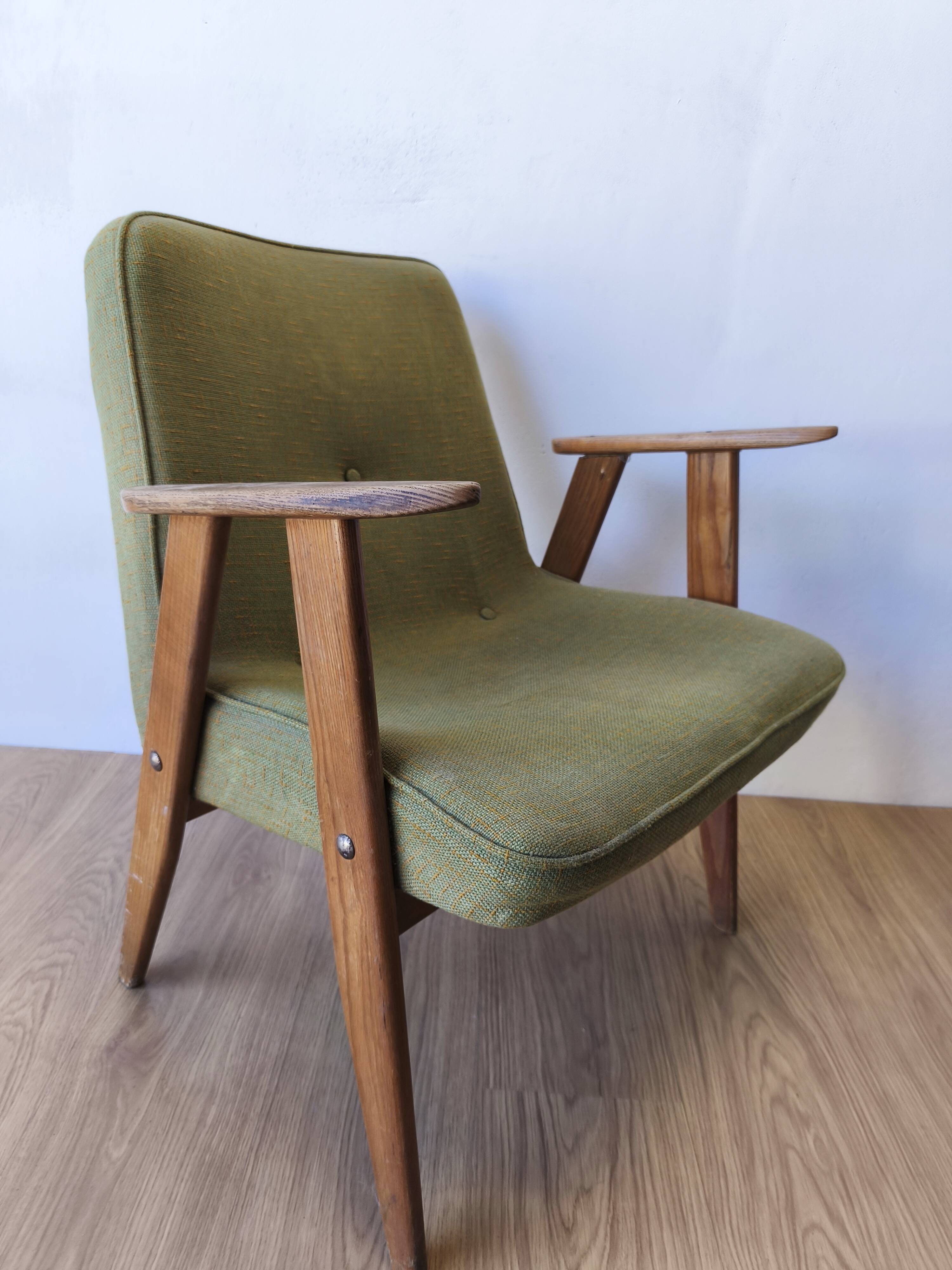 Armchair model 366 Chierowski 70s.