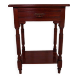 Art Nouveau mahogany sidetable