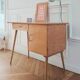 Renovated vintage Baumann desk, 1950s