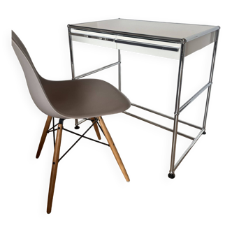 USM Haller Desk / Trolley in Pure White (latest generation)