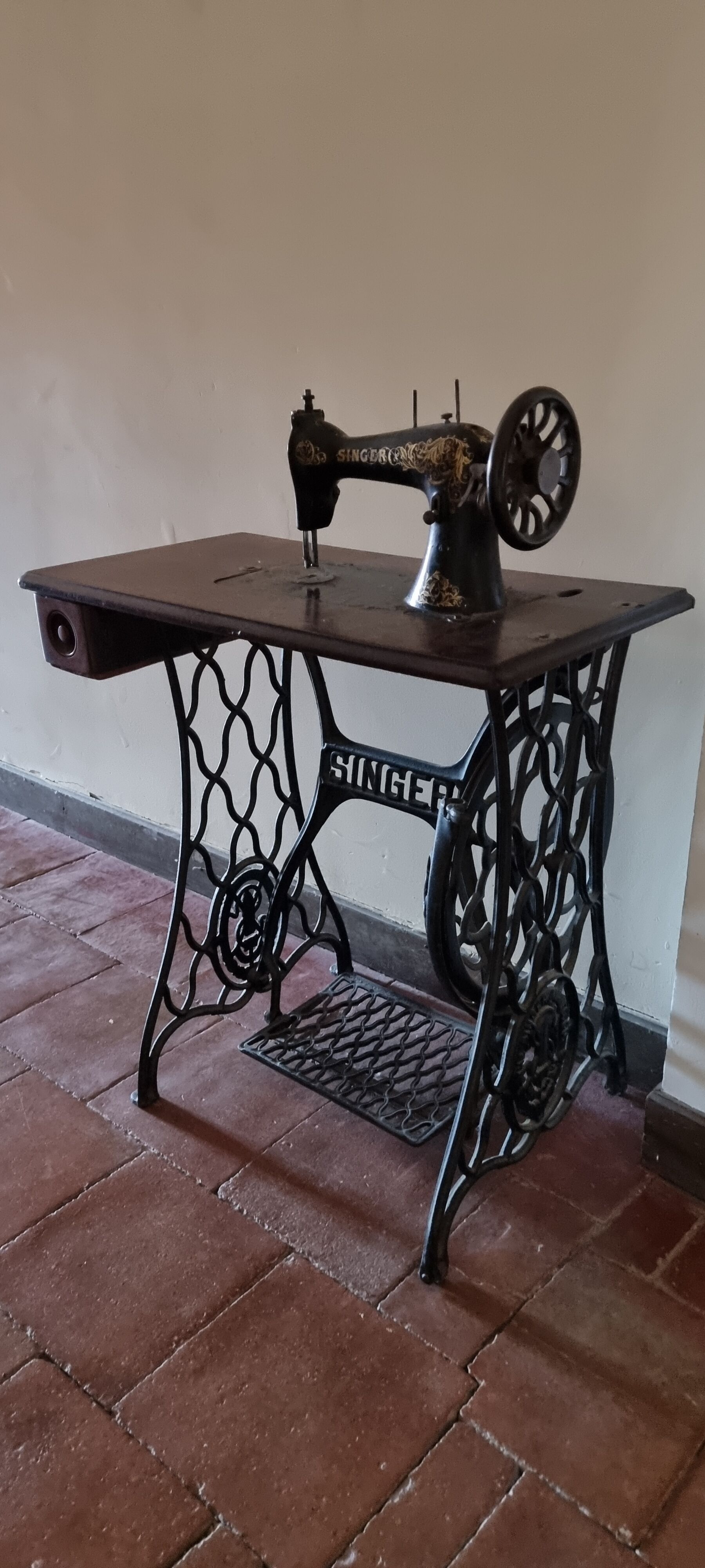 Old Singer sewing machine