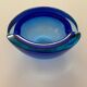 Murano blue ashtray