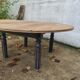 Table ronde basse