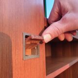 Modular teak furniture 1960 Arnaud design Louis Paolozzi