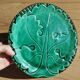 flat dish in slipware