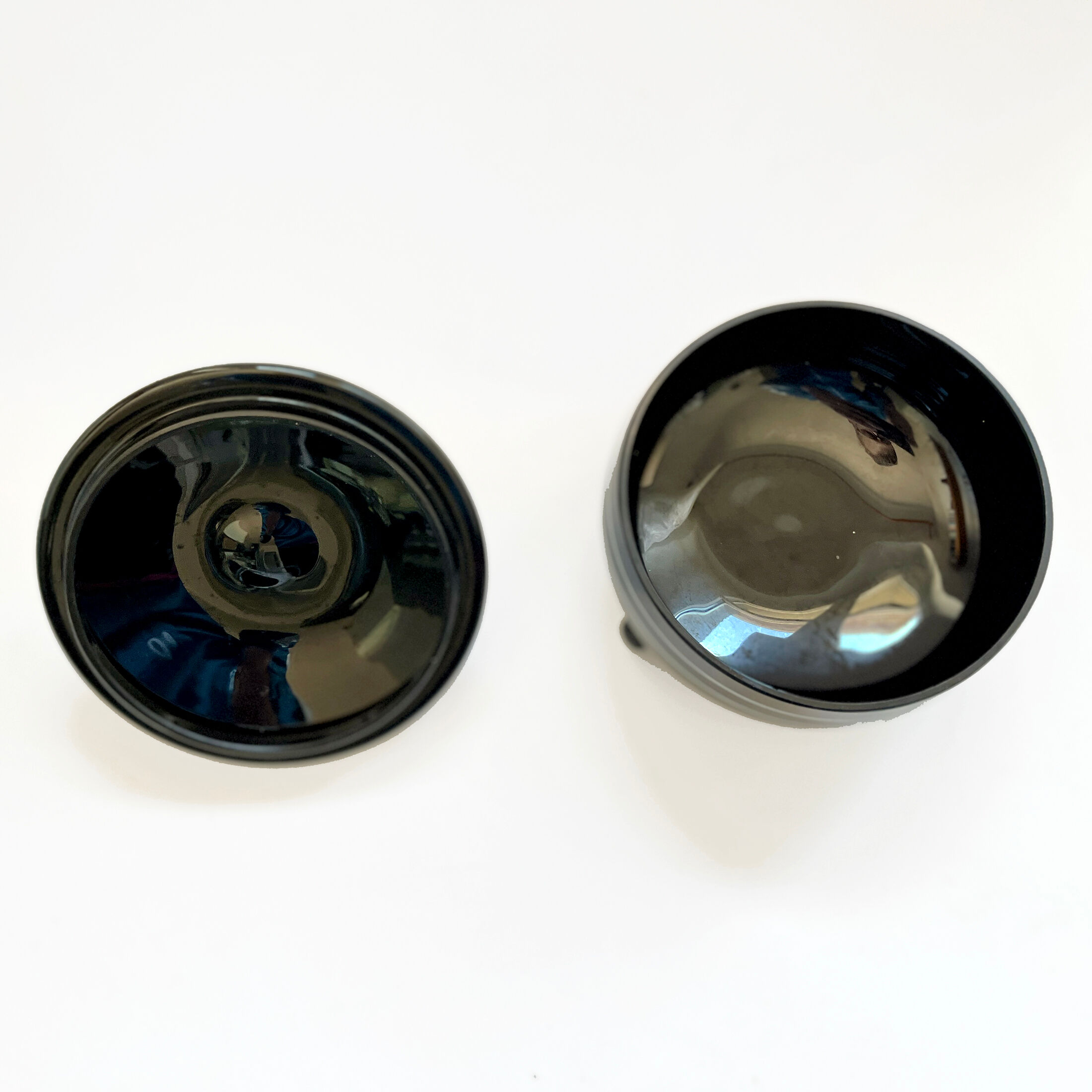 Grossenhein hyalite glass bombonier, germany 1950s