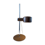 Piccolo brown and chrome table lamp by Lyfa Of Denmark, 1970s